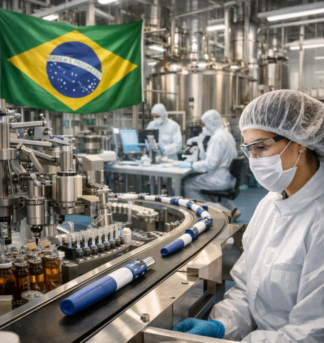 Semaglutida nacional ganha força com avanço regulatório da Cristália